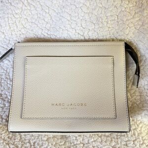 Marc Jacobs White Leather Clutch